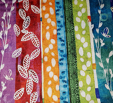 A Stripe of Color Pawkerchiefs