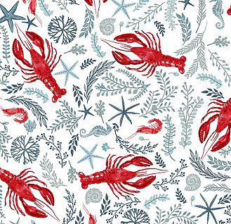 Shrimp & Lobster Pawkerchiefs